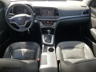 2017 Hyundai Elantra SE with VIN 5NPD84LF3HH197701, listed as a Copart auction lot 48785035 with 27,019 mi miles and Salvage Title. Bid and sale history available at carsss.com. Image 8.