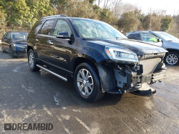 2016 GMC Acadia SLT with VIN 1GKKVSKD7GJ341569, listed as a IAAI auction lot 41488973 with 85,501 mi miles and . Bid and sale history available at DreamBid. Image 1.