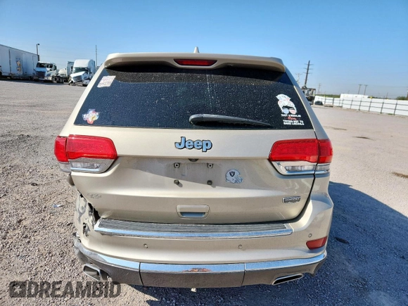 2015 Jeep Grand Cherokee Summit with VIN 1C4RJEJG9FC952192, listed as a Copart auction lot 63714045 with 147,732 mi miles and Salvage title. Bid and sale history available at DreamBid. Image 6.