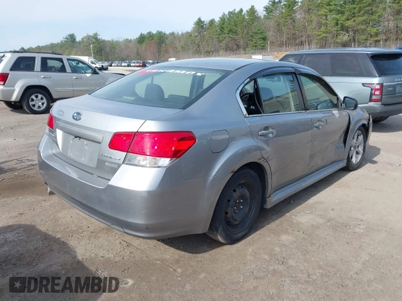 2011 Subaru Legacy 2.5i with VIN 4S3BMBA62B3233746, listed as a IAAI auction lot 42076882 with 236,292 mi miles and . Bid and sale history available at DreamBid. Image 4.