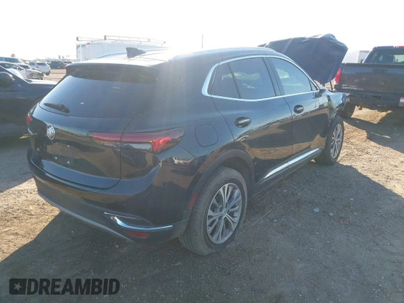 2022 Buick Envision Preferred with VIN LRBAZLR47ND161588, listed as a IAAI auction lot 41324087 with 46,527 mi miles. Bid and sale history available at carsss.com. Image 4.