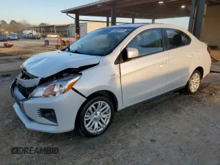 2023 Mitsubishi Mirage ES with VIN ML32FUFJ3PHF05224, listed as a Copart auction lot 46583475 with 25,570 mi miles and Salvage title. Bid and sale history available at DreamBid. Image 1.