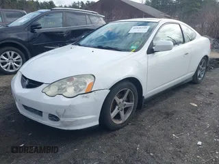 2002 Acura RSX Auto with VIN JH4DC54882C035696, listed as a IAAI auction lot 41846318 with 173,908 mi miles. Bid and sale history available at carsss.com. Image 2.