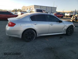 2010 Infiniti G37 x with VIN JN1CV6AR3AM451015, listed as a Copart auction lot 81291544 with 158,757 mi miles and Salvage Title. Bid and sale history available at carsss.com. Image 3.