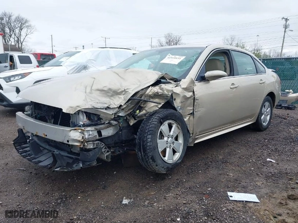 2010 Chevrolet Impala LT with VIN 2G1WB5EK6A1141651, listed as a IAAI auction lot 41918531 with 68,311 mi miles. Bid and sale history available at carsss.com. Image 2.