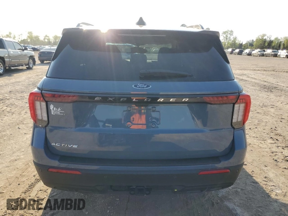 2025 Ford Explorer Active with VIN 1FMUK7DHXSGA16958, listed as a Copart auction lot 48891955 with 1,876 mi miles and Non Repairable. Bid and sale history available at carsss.com. Image 6.