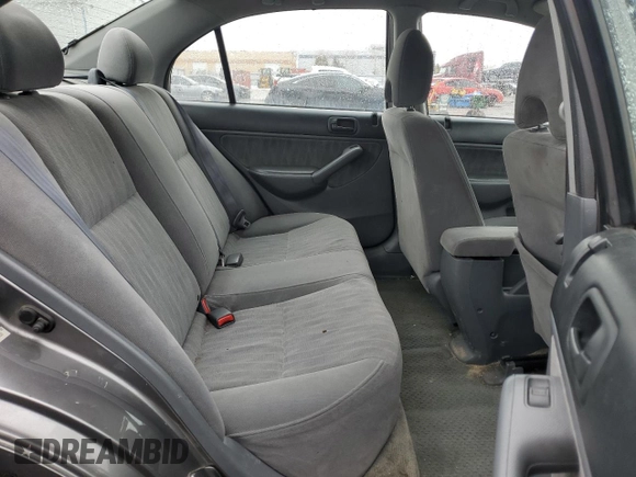 2004 Honda Civic LX with VIN 2HGES16614H939128, listed as a Copart auction lot 46576465 with 187,153 mi miles and Clean Title. Bid and sale history available at DreamBid. Image 10.