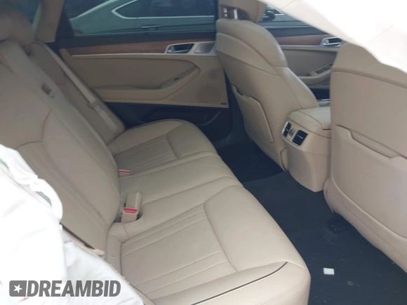 2018 Genesis G80 3.8L with VIN KMHGN4JE2JU238178, listed as a IAAI auction lot 42063099 with 78,569 mi miles and . Bid and sale history available at DreamBid. Image 8.