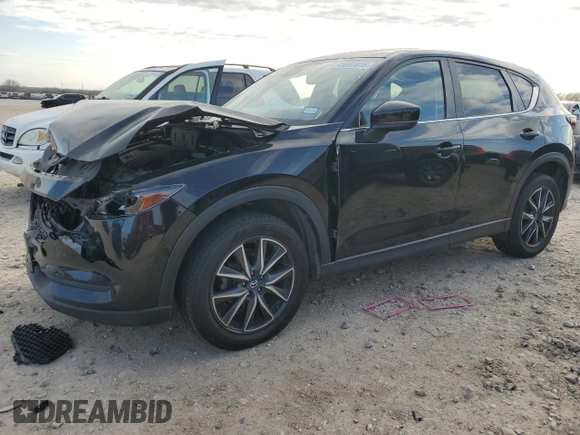 2018 Mazda CX-5 Touring with VIN JM3KFBCM0J0337911, listed as a Copart auction lot 46081615 with 80,673 mi miles and Salvage Title. Bid and sale history available at DreamBid. Image 1.