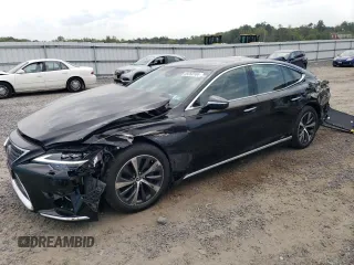2021 Lexus LS with VIN JTHD51GF8M5008700, listed as a Copart auction lot 69260184 with 25,009 mi miles and Salvage Title. Bid and sale history available at carsss.com. Image 1.