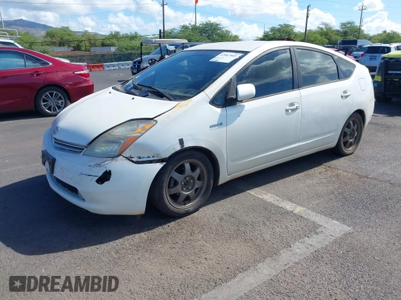 2008 Toyota Prius with VIN JTDKB20U587813256, listed as a IAAI auction lot 42087969 with 126,085 mi miles. Bid and sale history available at carsss.com. Image 2.