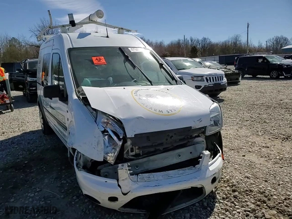 2013 Ford Transit Connect XLT with VIN NM0LS6BN0DT168015, listed as a Copart auction lot 47985145 with 158,063 mi miles and Salvage Title. Bid and sale history available at carsss.com. Image 12.