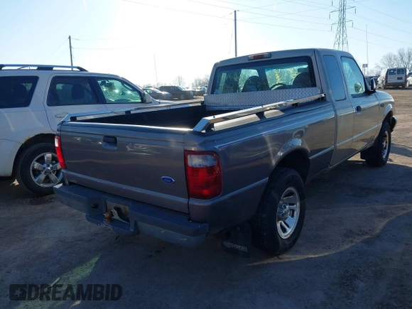 1999 Ford Ranger XLT with VIN 1FTYR14X8XPC09462, listed as a IAAI auction lot 41767232 with 111,103 mi miles. Bid and sale history available at carsss.com. Image 4.