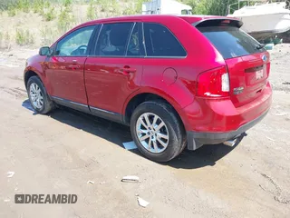 2013 Ford Edge SEL with VIN 2FMDK3JC4DBB81609, listed as a IAAI auction lot 41973326 with 118,667 mi miles. Bid and sale history available at carsss.com. Image 3.