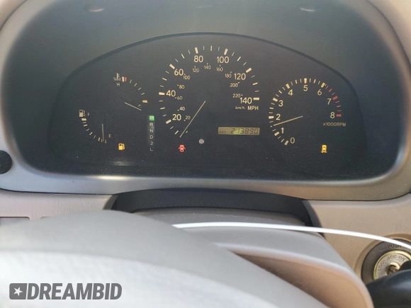2002 Lexus RX 300 with VIN JTJHF10U520260081, listed as a Copart auction lot 51967925 with 213,890 mi miles and Salvage Title. Bid and sale history available at DreamBid. Image 9.