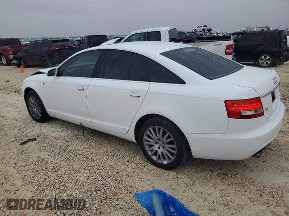 2007 Audi A6 3.2L with VIN WAUDH74F87N156332, listed as a Copart auction lot 82374124 with 123,728 mi miles and Salvage Title. Bid and sale history available at carsss.com. Image 2.