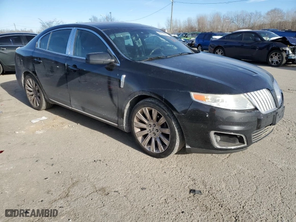 2012 Lincoln MKS with VIN 1LNHL9ER6CG804784, listed as a Copart auction lot 89372635 with 173,533 mi miles and Salvage Title. Bid and sale history available at carsss.com. Image 4.