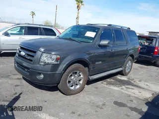 2007 Ford Expedition Limited with VIN 1FMFU19517LA31152, listed as a IAAI auction lot 41886254 with 191,806 mi miles. Bid and sale history available at carsss.com. Image 2.
