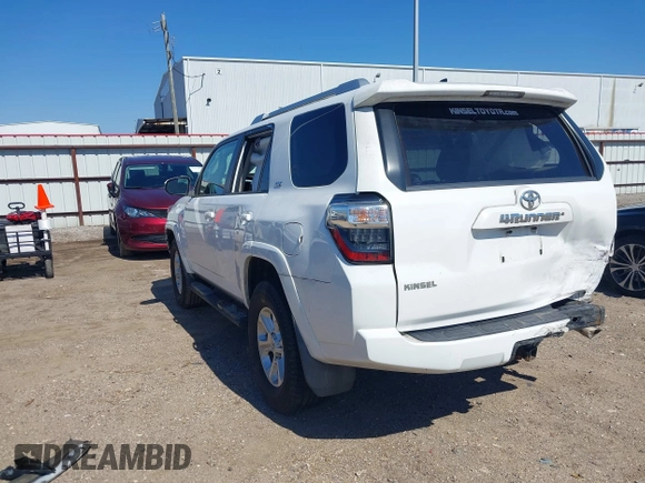 2018 Toyota 4Runner SR5 z VIN JTEZU5JR6J5166948, wystawiony jako IAAI lot #41625523 z przebiegiem 50 890 mil mil oraz . Historia ofert i sprzedaży dostępna na DreamBid. Obrazek 3.