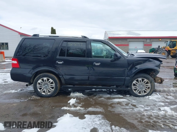 2011 Ford Expedition Limited with VIN 1FMJU2A51BEF23561, listed as a IAAI auction lot 41848917 with 142,402 mi miles and . Bid and sale history available at DreamBid. Image 13.