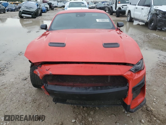 2022 Ford Mustang EcoBoost with VIN 1FA6P8TH3N5101247, listed as a Copart auction lot 51008235 with 59,662 mi miles and Salvage Title. Bid and sale history available at carsss.com. Image 5.
