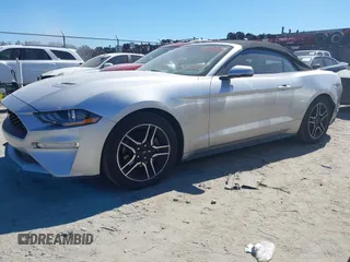 2019 Ford Mustang EcoBoost with VIN 1FATP8UH5K5181843, listed as a IAAI auction lot 41682894 with 61,673 mi miles and . Bid and sale history available at carsss.com. Image 17.