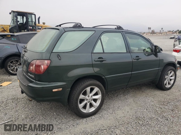 1999 Lexus RX 300 Luxury SUV with VIN JT6HF10U4X0064733, listed as a Copart auction lot 86592914 with 151,372 mi miles and Salvage Title. Bid and sale history available at carsss.com. Image 3.