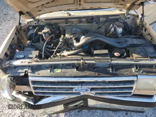1991 Ford F-150 with VIN 1FTEX15H8MKA51617, listed as a Copart auction lot 48361585 with 10,593 mi miles and Salvage Title. Bid and sale history available at carsss.com. Image 12.