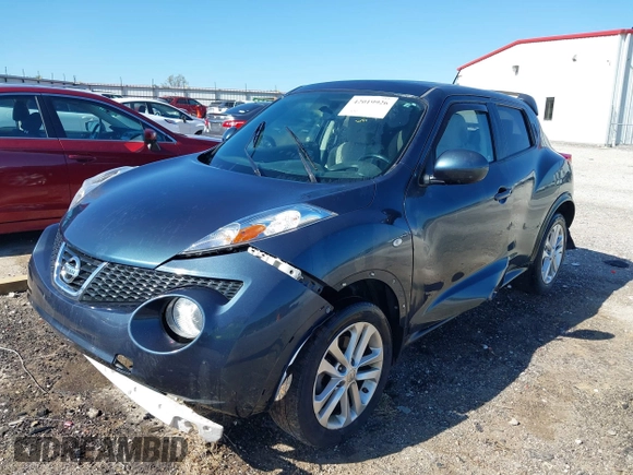 2014 Nissan Juke SV with VIN JN8AF5MR7ET353547, listed as a IAAI auction lot 42019926 with Not Provided miles and . Bid and sale history available at carsss.com. Image 17.
