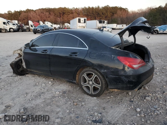 2014 Mercedes-Benz CLA 250 with VIN WDDSJ4EB0EN041915, listed as a Copart auction lot 86304124 with Not provided miles and Salvage title. Bid and sale history available at DreamBid. Image 2.
