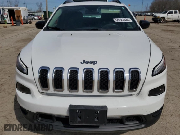 2015 Jeep Cherokee Sport with VIN 1C4PJMAB3FW647906, listed as a Copart auction lot 50227535 with 110,097 mi miles and Salvage Title. Bid and sale history available at carsss.com. Image 5.