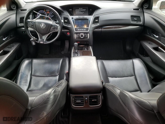 2015 Acura RLX Tech Pkg with VIN JH4KC1F50FC001471, listed as a Copart auction lot 78143804 with 87,834 mi miles and Salvage Title. Bid and sale history available at carsss.com. Image 8.