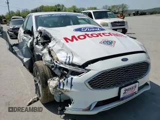 2020 Ford Fusion Titanium with VIN 3FA6P0D91LR130717, listed as a Copart auction lot 53095765 with 94,535 mi miles and Salvage title. Bid and sale history available at DreamBid. Image 11.