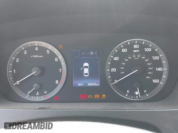 2016 Hyundai Sonata Sport with VIN 5NPE34AFXGH342933, listed as a IAAI auction lot 41956730 with 30,093 mi miles and . Bid and sale history available at DreamBid. Image 7.