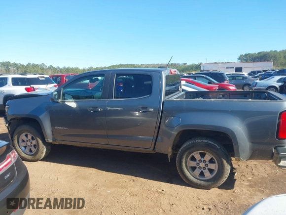 2019 Chevrolet Colorado 2WD Work Truck with VIN 1GCGSBEA8K1262061, listed as a IAAI auction lot 41114924 with 131,995 mi miles and . Bid and sale history available at DreamBid. Image 14.
