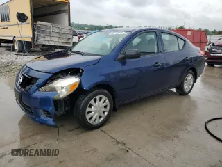 2012 Nissan Versa SV with VIN 3N1CN7AP5CL852051, listed as a Copart auction lot 58940035 with 168,520 mi miles and Salvage title. Bid and sale history available at DreamBid. Image 1.