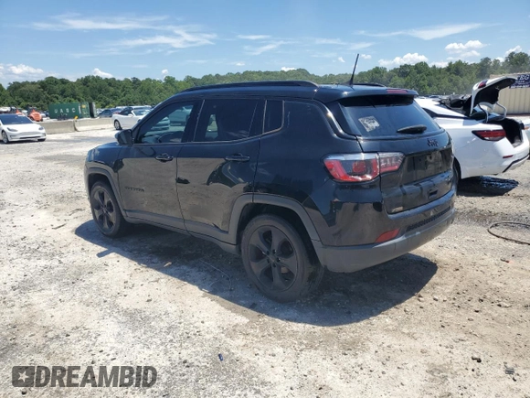 2019 Jeep Compass Altitude with VIN 3C4NJCBB1KT614600, listed as a Copart auction lot 64082645 with 150,141 mi miles and Clean title. Bid and sale history available at DreamBid. Image 2.