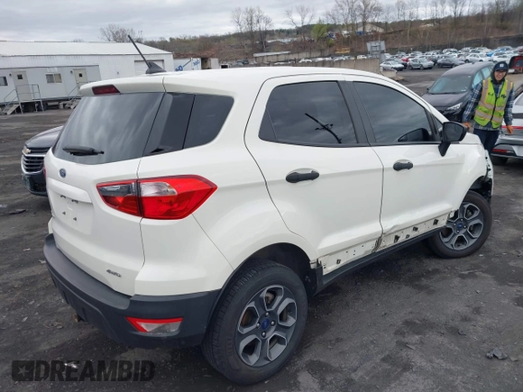 2020 Ford EcoSport S with VIN MAJ6S3FL4LC357973, listed as a IAAI auction lot 42030689 with 66,986 mi miles and . Bid and sale history available at DreamBid. Image 4.