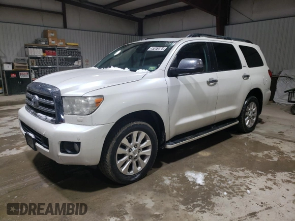 2014 Toyota Sequoia Platinum with VIN 5TDDW5G1XES105564, listed as a Copart auction lot 45019175 with 258,915 mi miles and Clean Title. Bid and sale history available at carsss.com. Image 1.