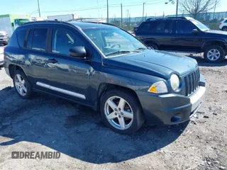 2007 Jeep Compass Limited with VIN 1J8FF57W07D274004, listed as a IAAI auction lot 41853934 with 155,543 mi miles. Bid and sale history available at carsss.com. Image 1.