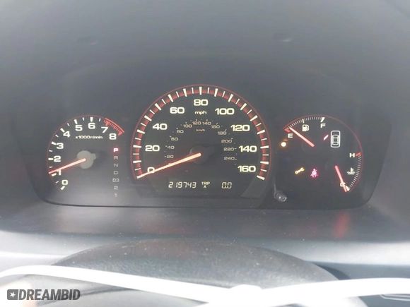 2007 Honda Accord Cpe EX-L with VIN 1HGCM82697A003809, listed as a IAAI auction lot 41552940 with 219,743 mi miles. Bid and sale history available at carsss.com. Image 7.