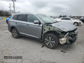 2020 Mitsubishi Outlander ES with VIN JA4AZ3A36LZ021000, listed as a Copart auction lot 49461295 with 77,570 mi miles and Salvage title. Bid and sale history available at DreamBid. Image 4.