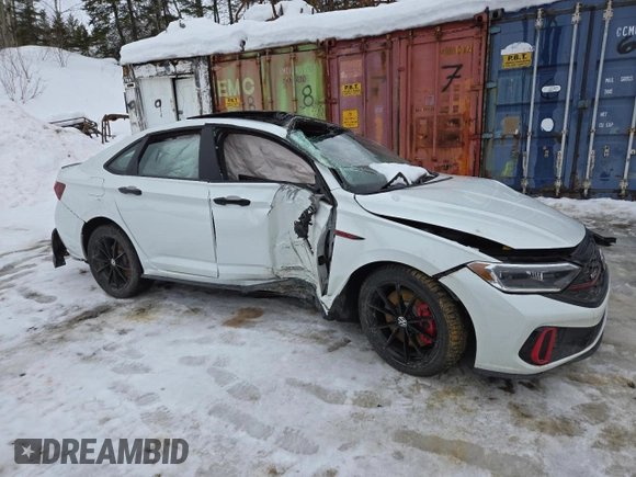 2024 Volkswagen Jetta GLI 40th Anniversary Edition z VIN 3VW9T7BU3RM068730, wystawiony jako Copart lot #42332555 z przebiegiem Nie podano mil oraz Nie do naprawy • Non repairable. Historia ofert i sprzedaży dostępna na DreamBid. Obrazek 4.