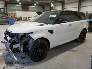 2019 Land Rover Range Rover Sport HST with VIN SALWS2SU3KA862151, listed as a Copart auction lot 89407105 with 75,198 mi miles and Salvage title. Bid and sale history available at DreamBid. Image 1.