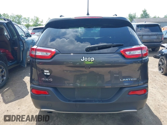 2017 Jeep Cherokee Limited z VIN 1C4PJMDB5HW608720, wystawiony jako IAAI lot #42615864 z przebiegiem 99 871 mil mil oraz . Historia ofert i sprzedaży dostępna na DreamBid. Obrazek 17.