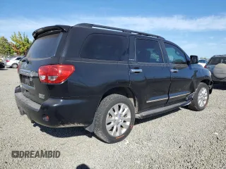 2008 Toyota Sequoia Platinum with VIN 5TDZY67A48S011450, listed as a Copart auction lot 70909604 with 238,985 mi miles and Salvage Title. Bid and sale history available at carsss.com. Image 3.