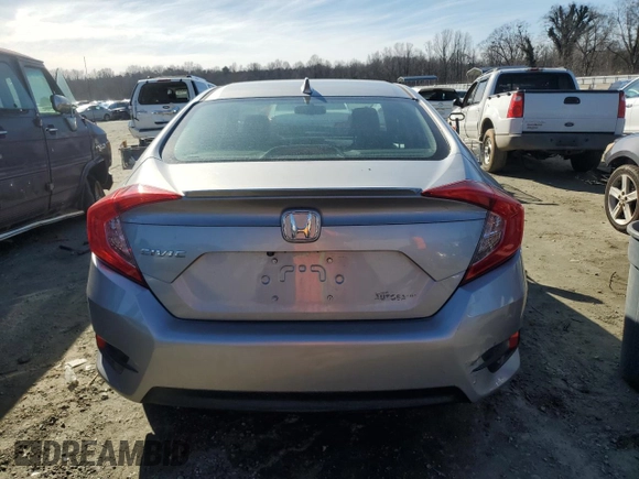 2016 Honda Civic Sedan EX-L with VIN 2HGFC1F78GH649760, listed as a Copart auction lot 87791625 with 95,640 mi miles and Salvage Title. Bid and sale history available at carsss.com. Image 6.