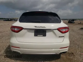 2018 Maserati Levante GranLusso with VIN ZN661XUL6JX295973, listed as a Copart auction lot 52066433 with 63,008 mi miles. Bid and sale history available at carsss.com. Image 6.