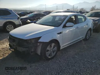 2016 Kia Optima Hybrid EX with VIN KNAGN4ADXG5091913, listed as a Copart auction lot 41964205 with 160,897 mi miles and Salvage Title. Bid and sale history available at carsss.com. Image 1.