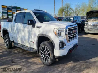 2021 GMC Sierra 1500 AT4 with VIN 3GTP9EED0MG412224, listed as a IAAI auction lot 41968485 with 28,363 mi miles. Bid and sale history available at carsss.com. Image 1.